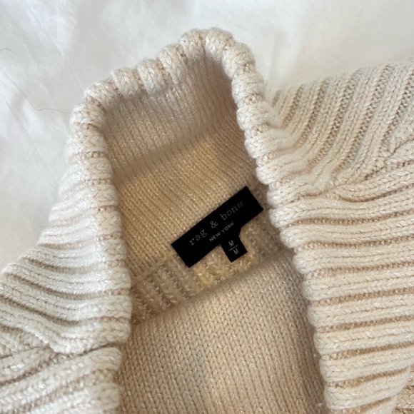 Rag & Bone | Merino Wool Blend Oversized Sweater - Picture 2 of 9